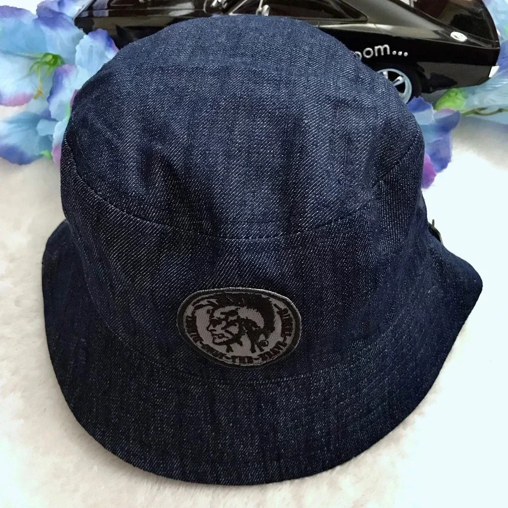 Diesel NWT Denim Bucket Hat for Boys 2-4 Years